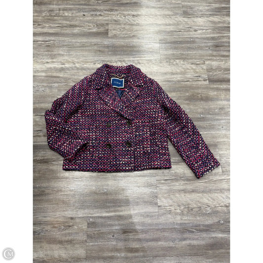 Jacket Other By J. Crew In Blue & Pink, Size: M