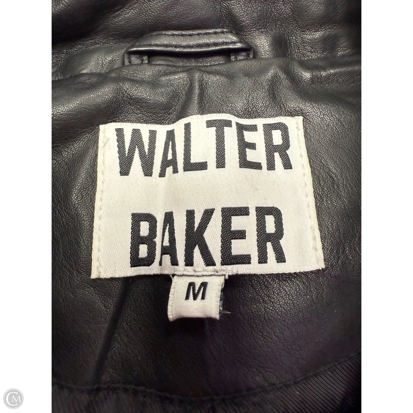 Jacket Puffer & Quilted By Walter Baker In Black, Size: M