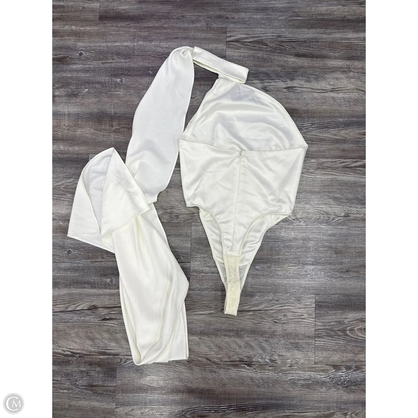 Bodysuit By Cmb In White, Size: Xs
