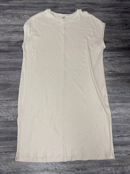 Dress Casual Maxi By Old Navy In Beige, Size: 4x