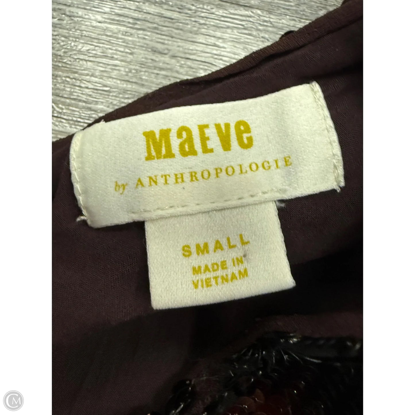 Dress Party Midi By Maeve In Brown, Size: S