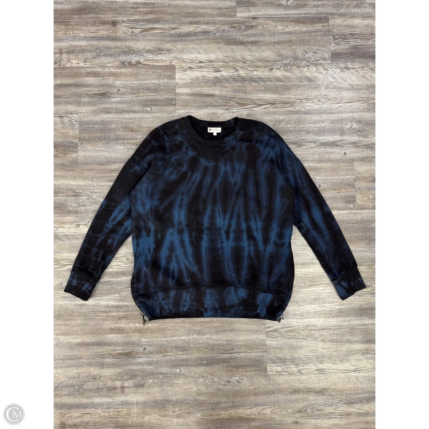 Sweatshirt Collar By Sundry In Tie Dye Print, Size: S