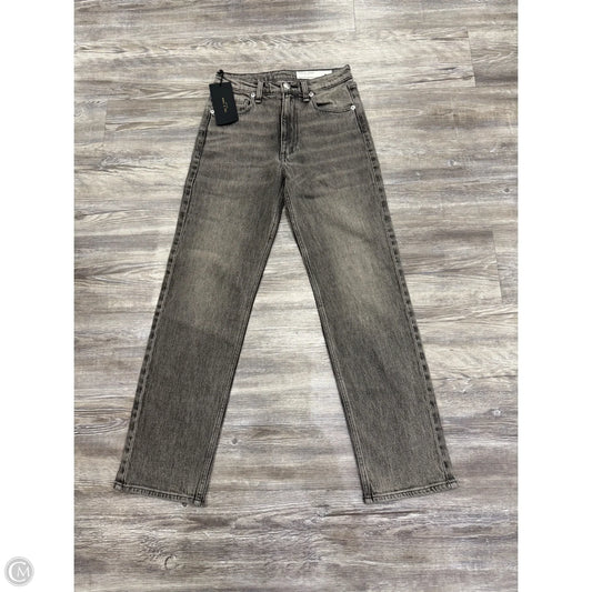 Jeans Skinny By Rag And Bone In Black Denim, Size: 0