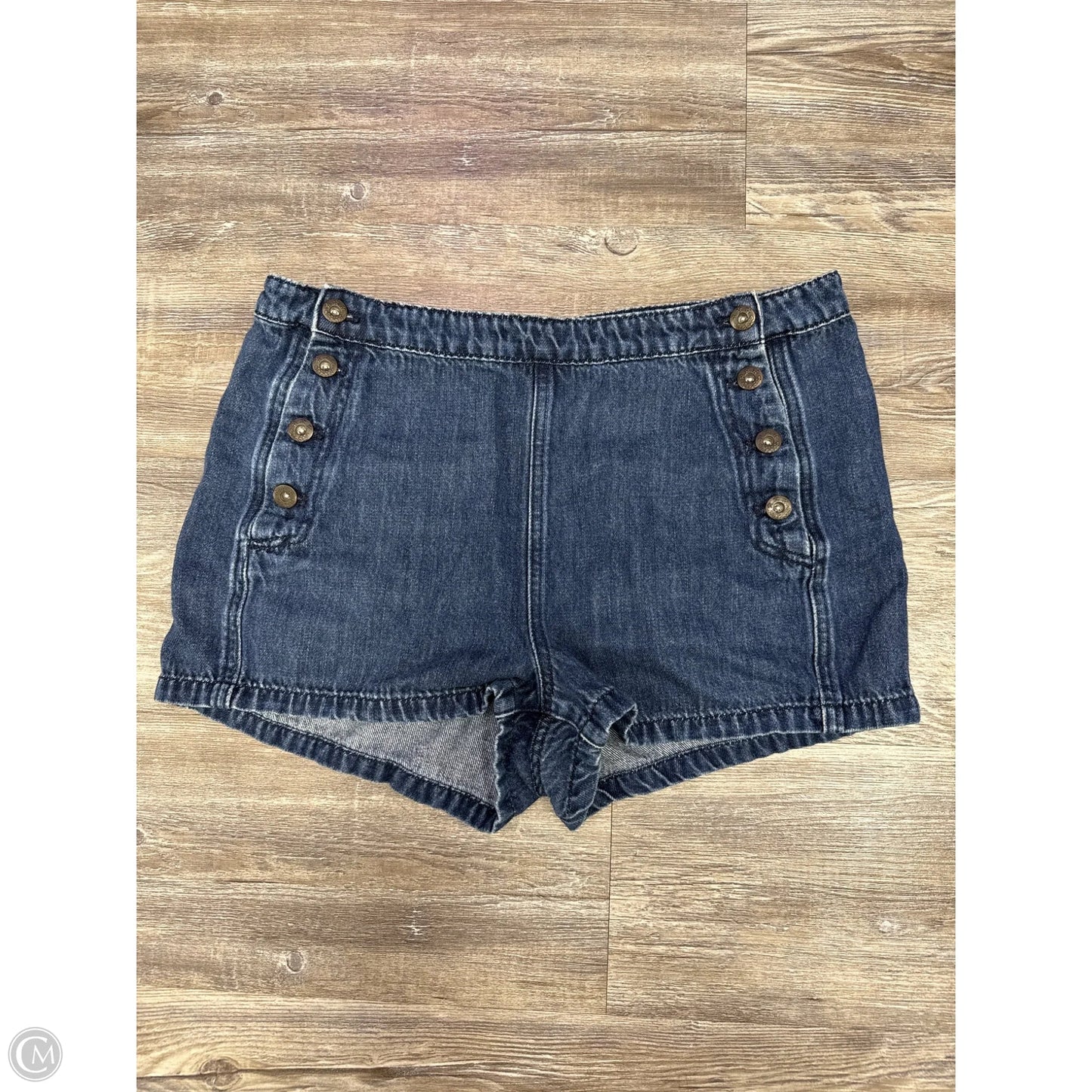 Shorts By Free People In Blue Denim, Size: 10