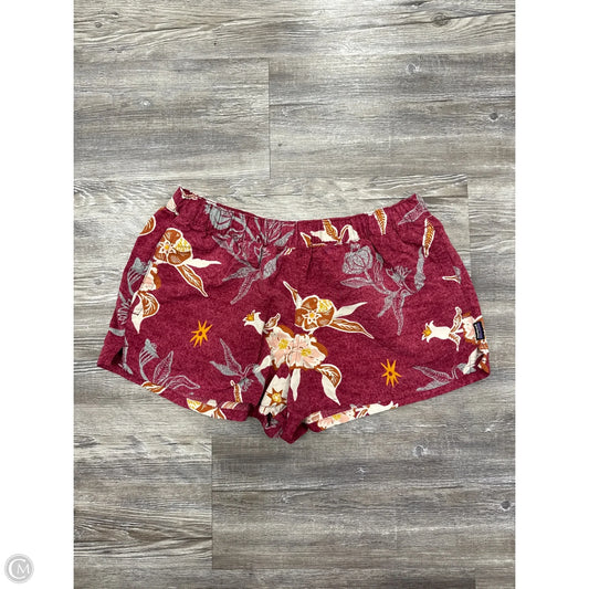Shorts By Patagonia In Maroon, Size: M