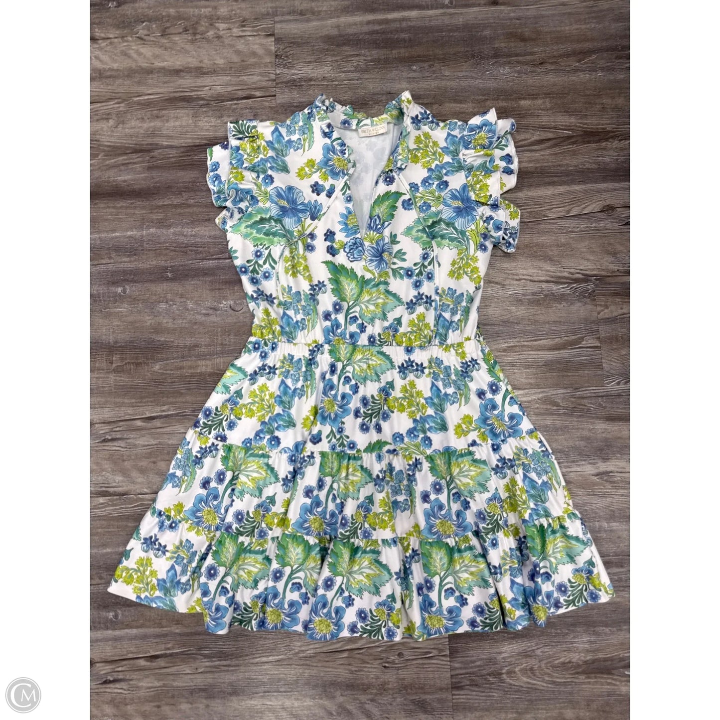 Dress Designer By Cmb In Blue & Green, Size: Xl