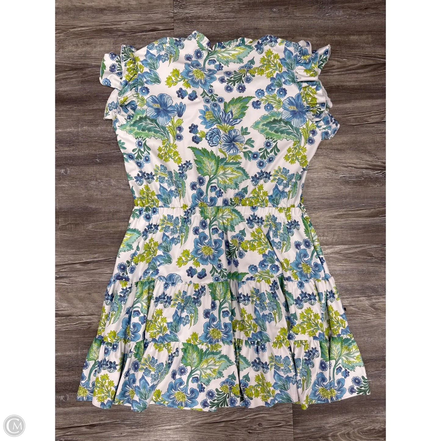 Dress Designer By Cmb In Blue & Green, Size: Xl