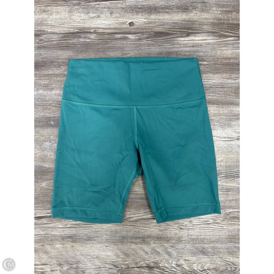 Athletic Shorts By Lululemon In Teal, Size: 10