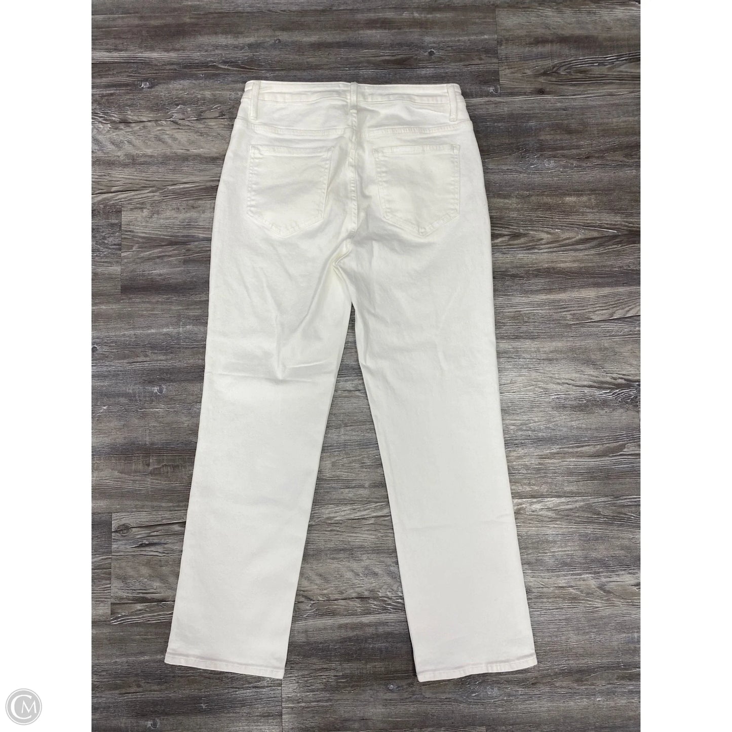 Jeans Straight By Driftwood In White Denim, Size: 8