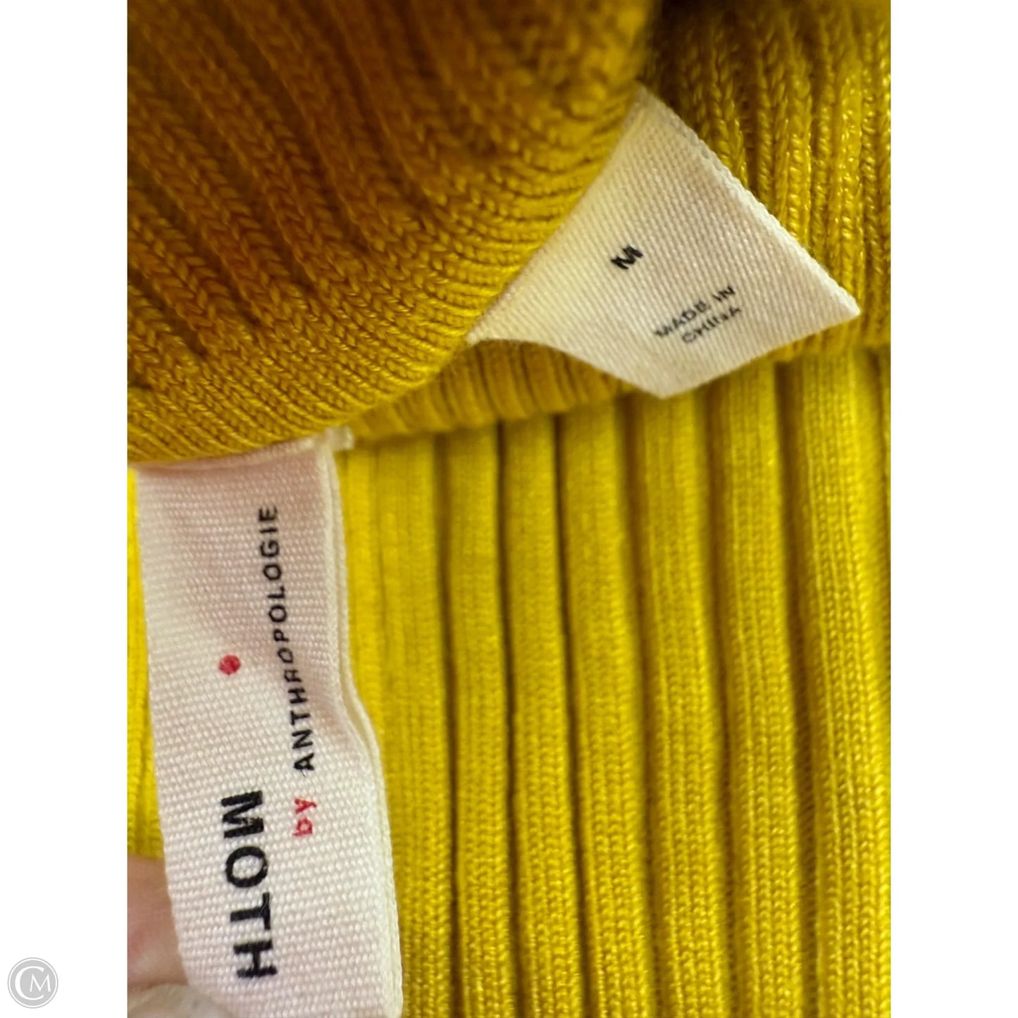 Sweater By Moth In Yellow, Size: M