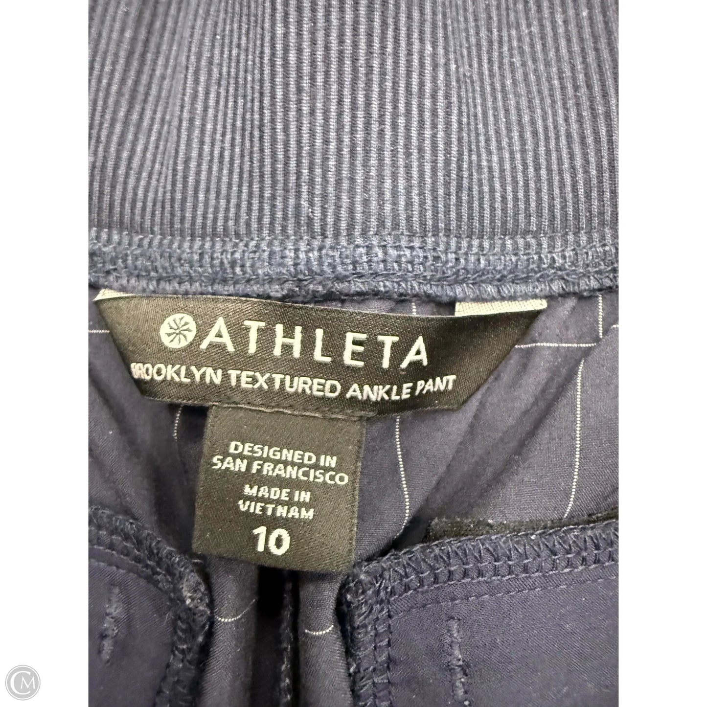 Athletic Pants By Athleta In Navy, Size: 10