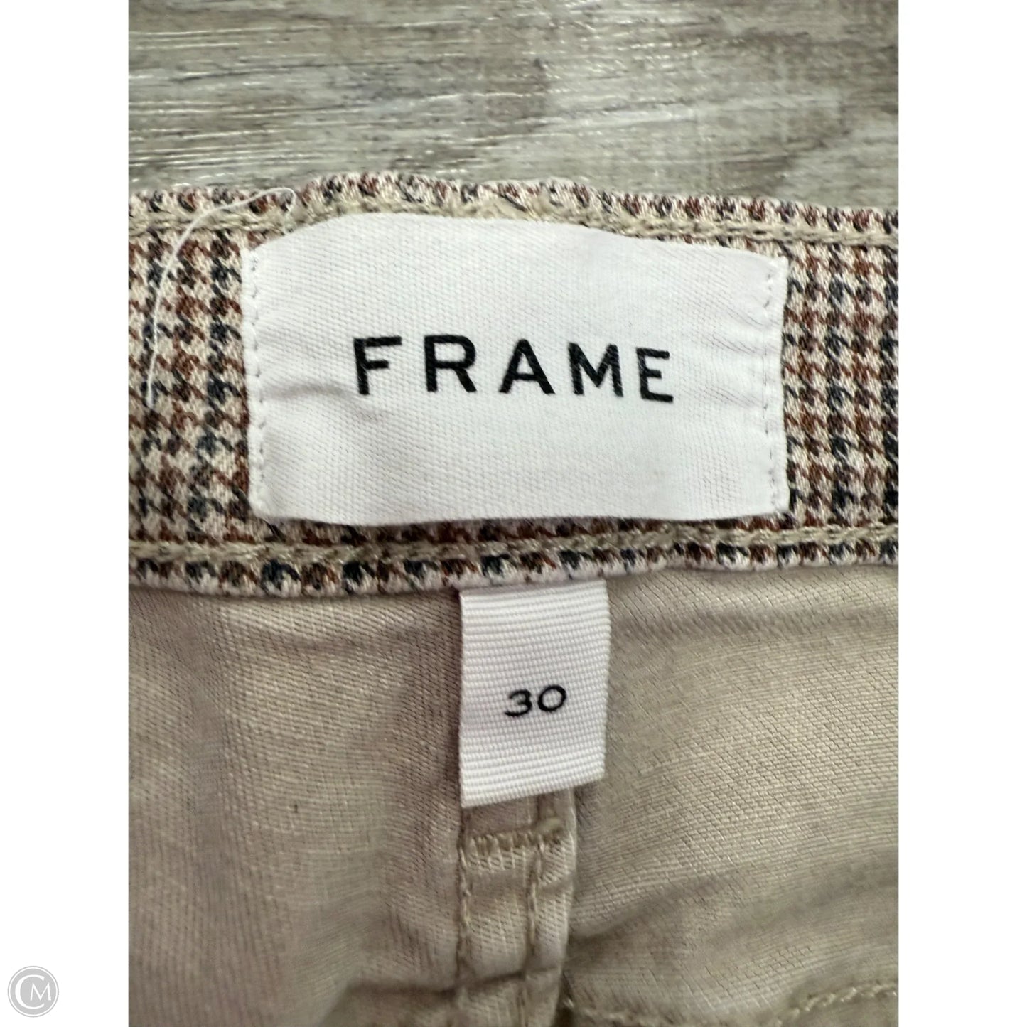 Pants Chinos & Khakis By Frame In Grey & Orange, Size: 10