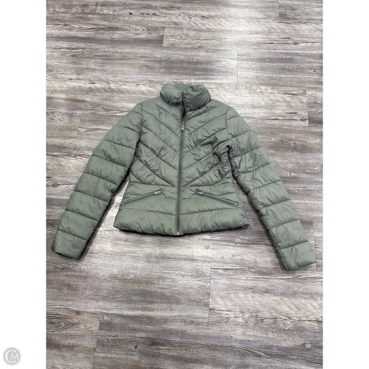 Coat Puffer & Quilted By Love Tree In Green, Size: S