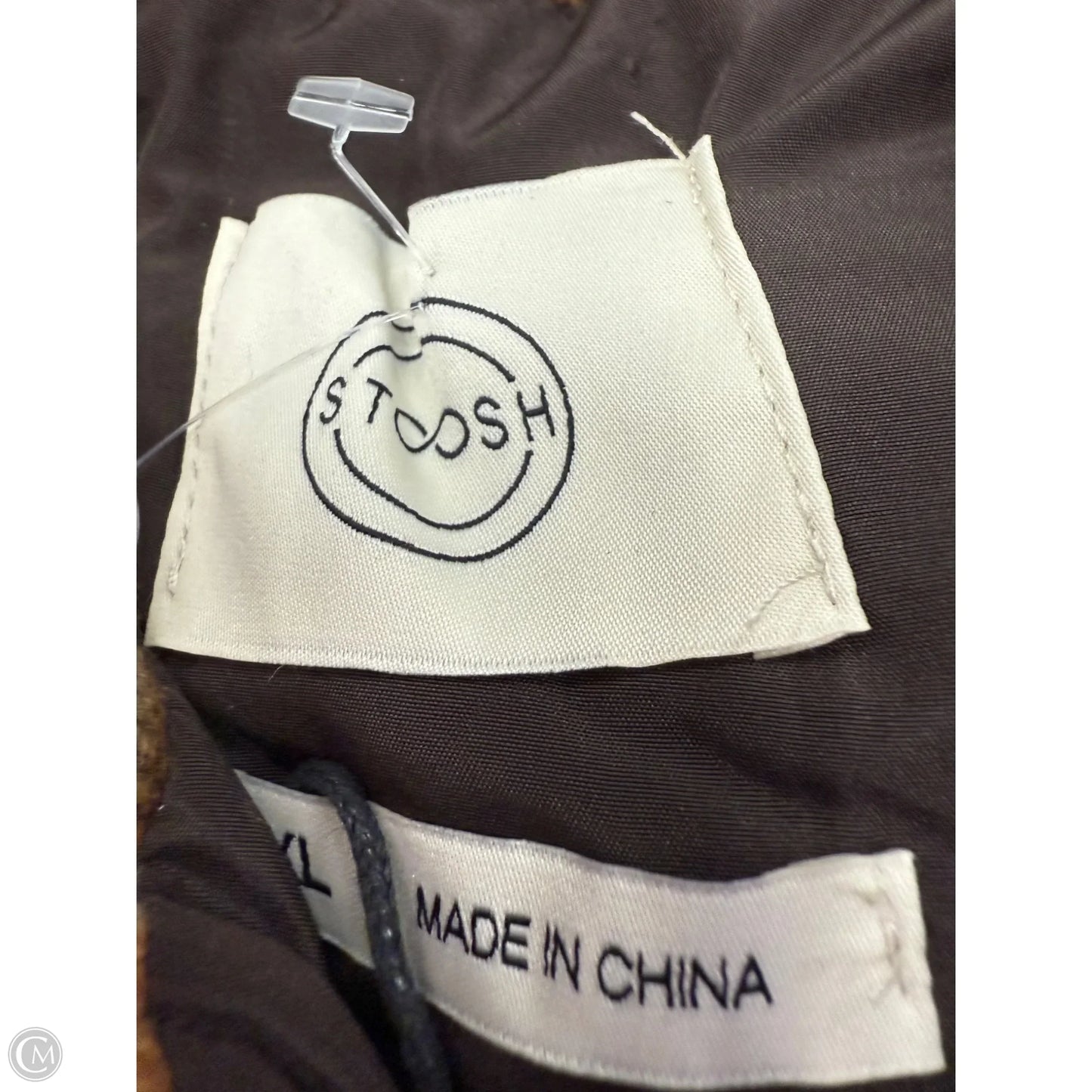 Vest Puffer & Quilted By Stoosh In Plaid Pattern, Size: Xl