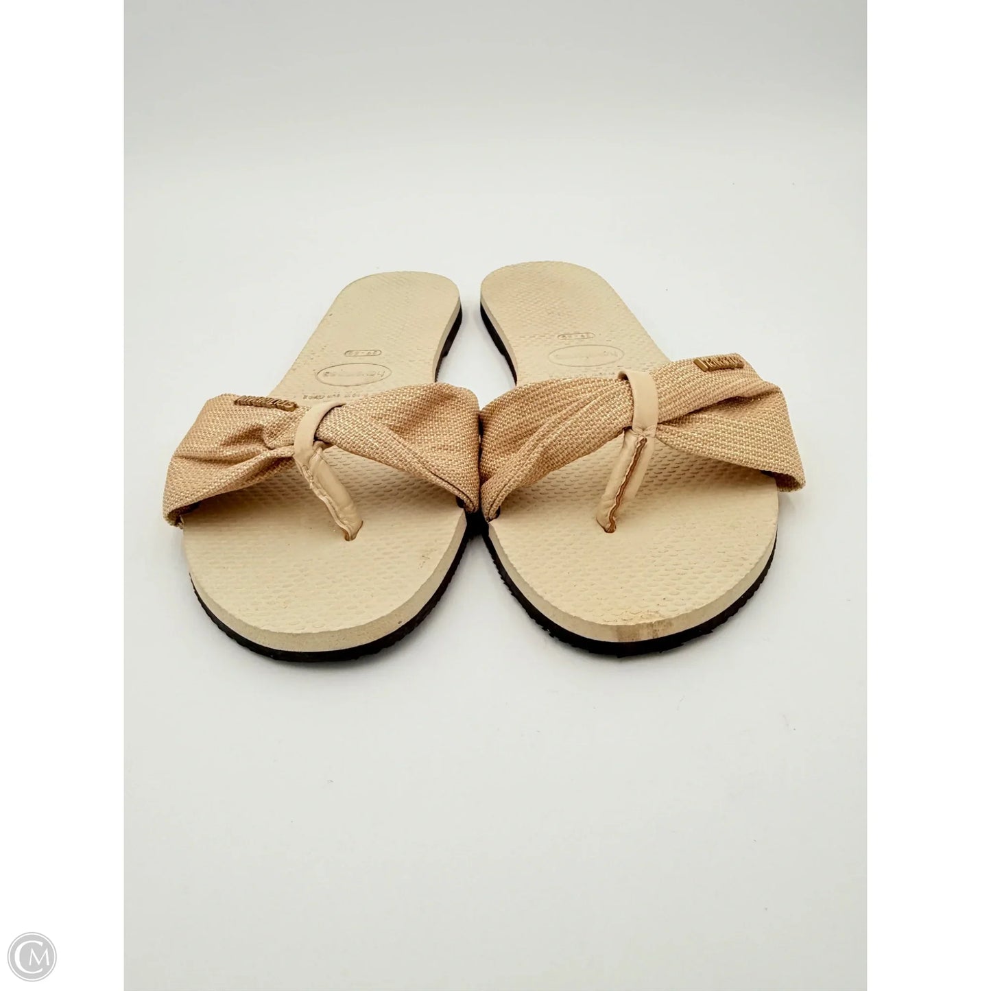 Sandals Flats By Havaianas In Tan, Size: 9