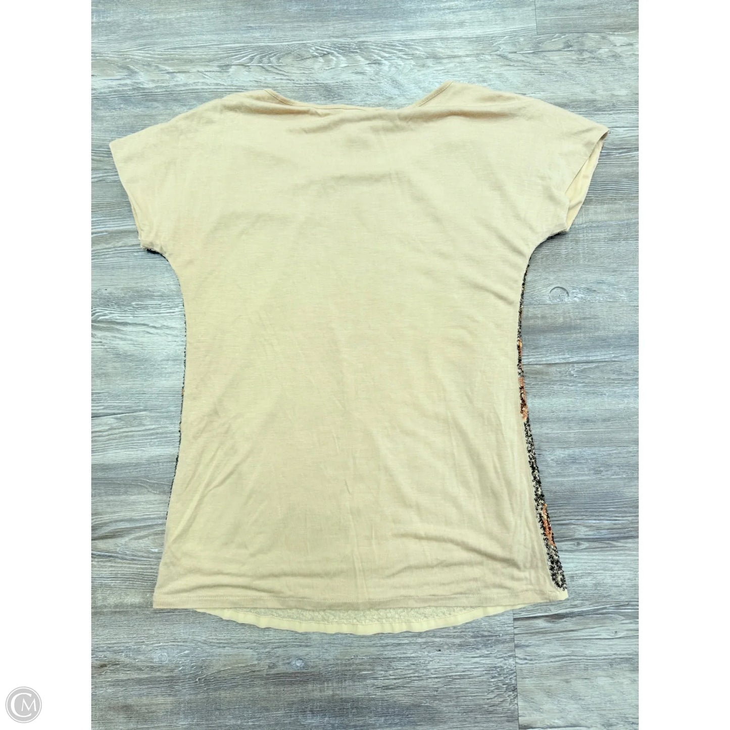 Top Short Sleeve By Sundance In Multi-colored, Size: S