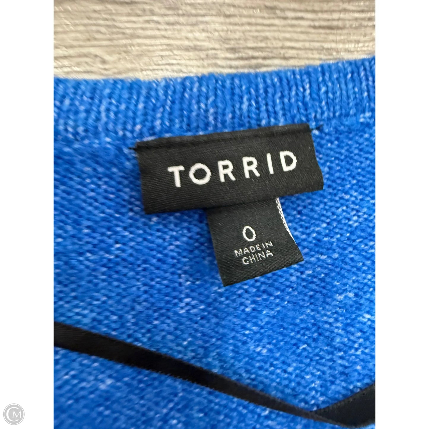 Sweater By Torrid In Blue, Size: L