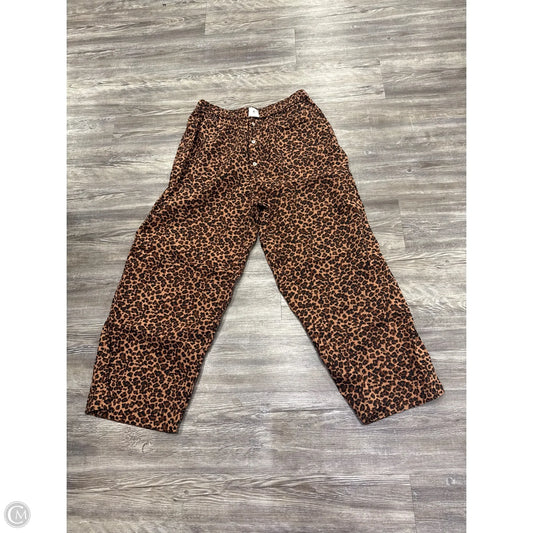 Pants Other By Anthropologie In Animal Print, Size: L