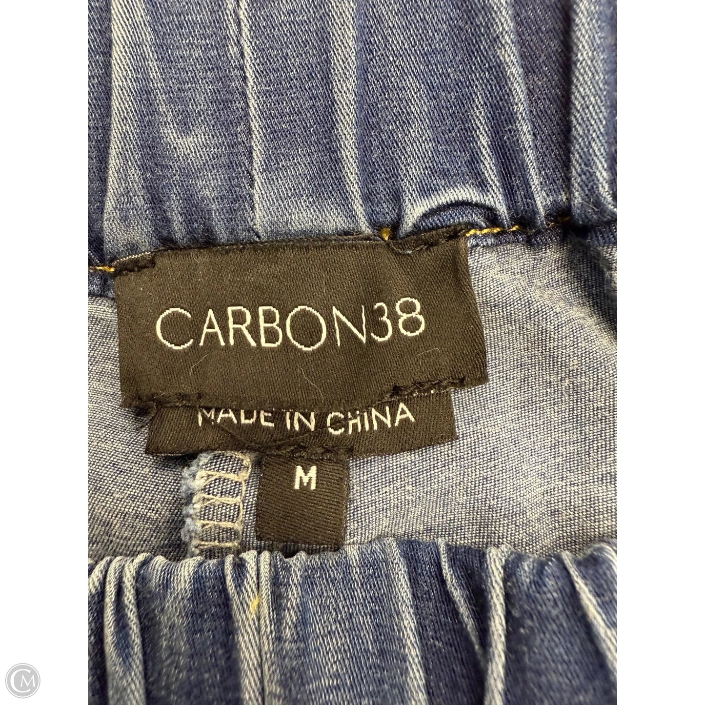 Shorts By Carbon38 In Blue Denim, Size: M