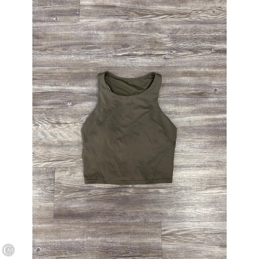 Athletic Tank Top By Lululemon In Green, Size: 4