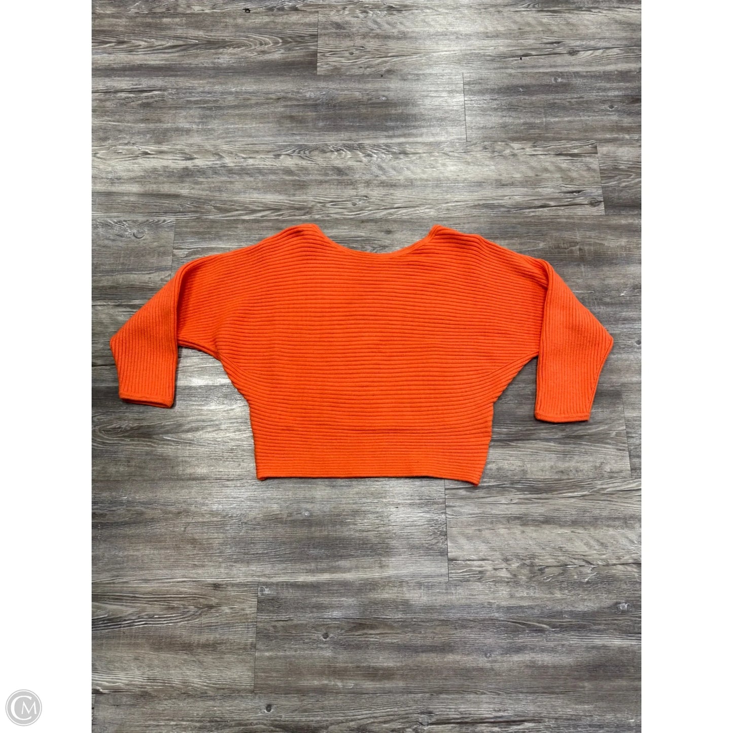 Sweater By Anthropologie In Orange, Size: S