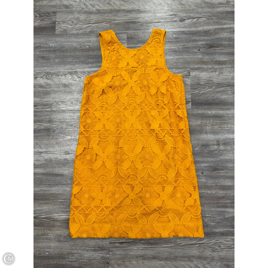 Dress Casual Midi By Anthropologie In Yellow, Size: Xs
