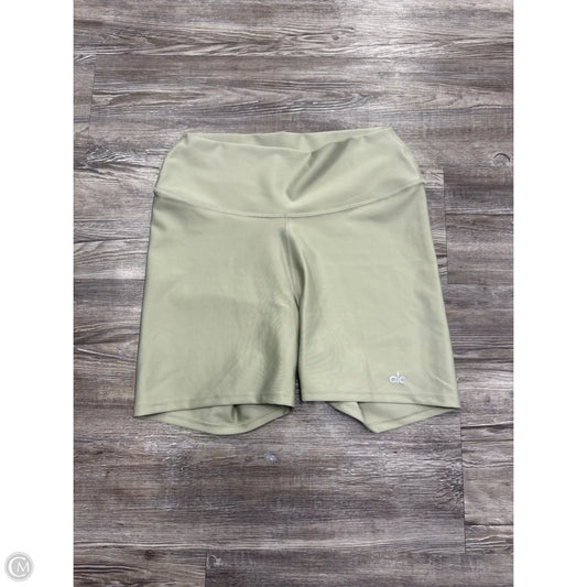 Athletic Shorts By Alo In Green, Size: L