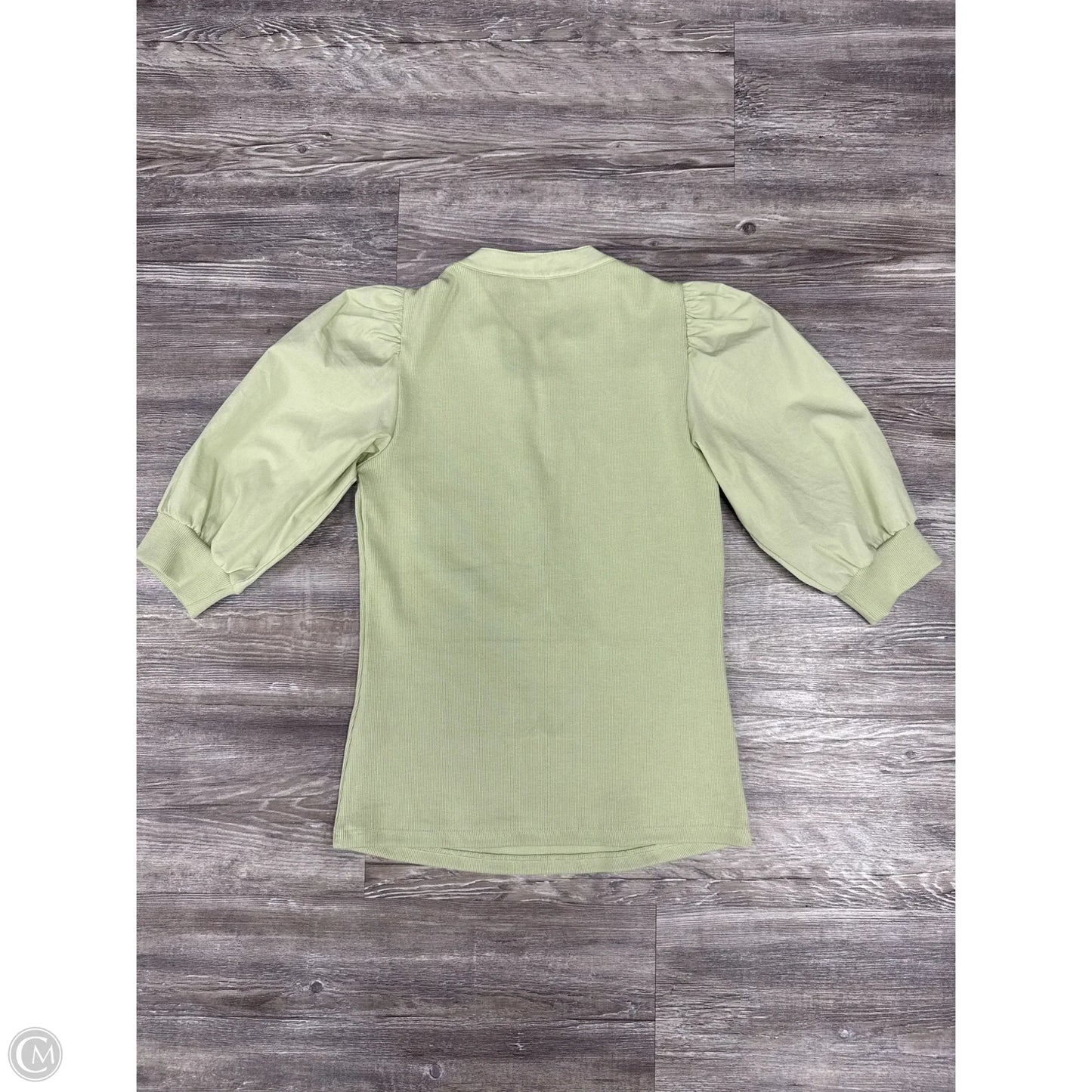 Top Short Sleeve By Veronica Beard In Green, Size: Xs