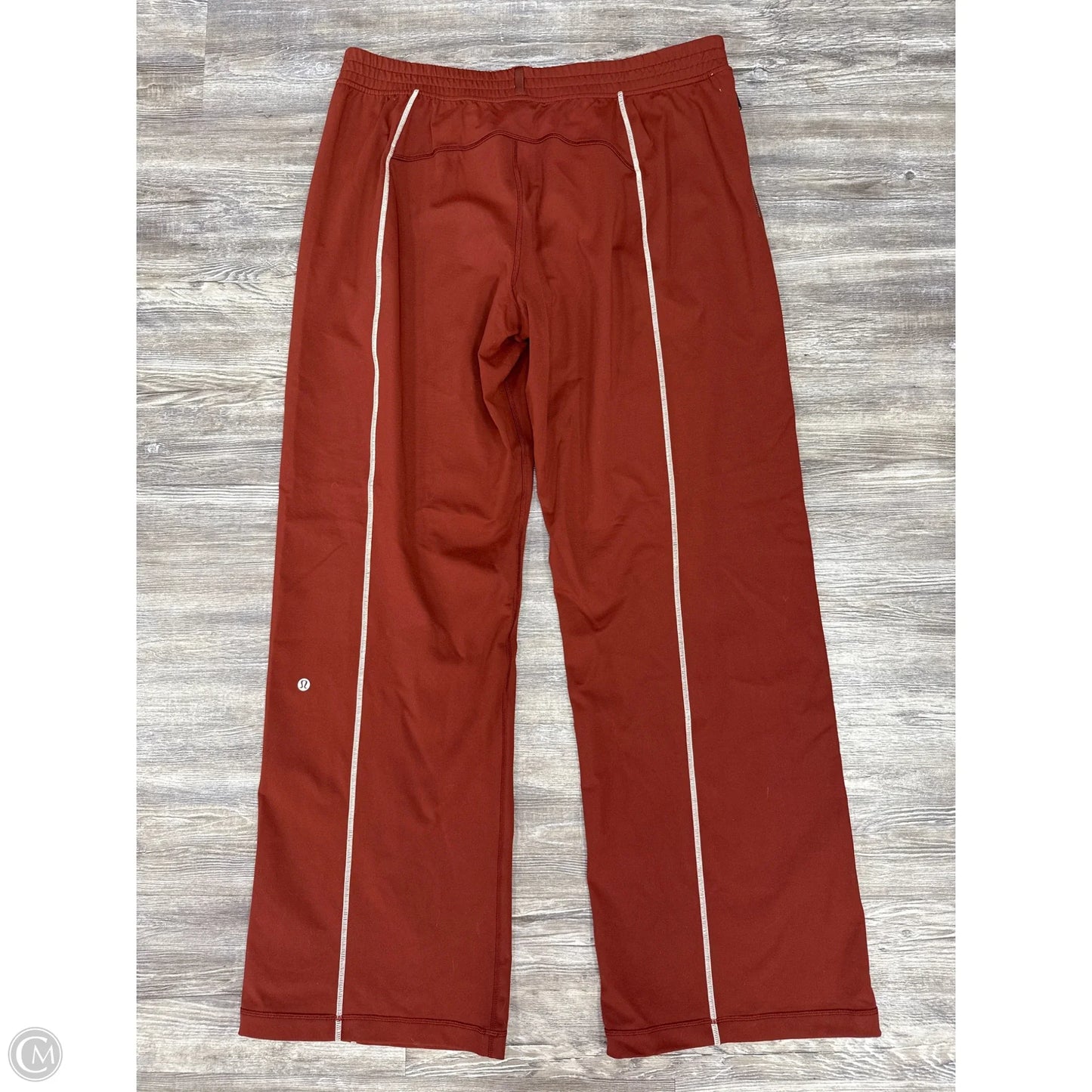 Athletic Pants By Lululemon In Red, Size: Xl