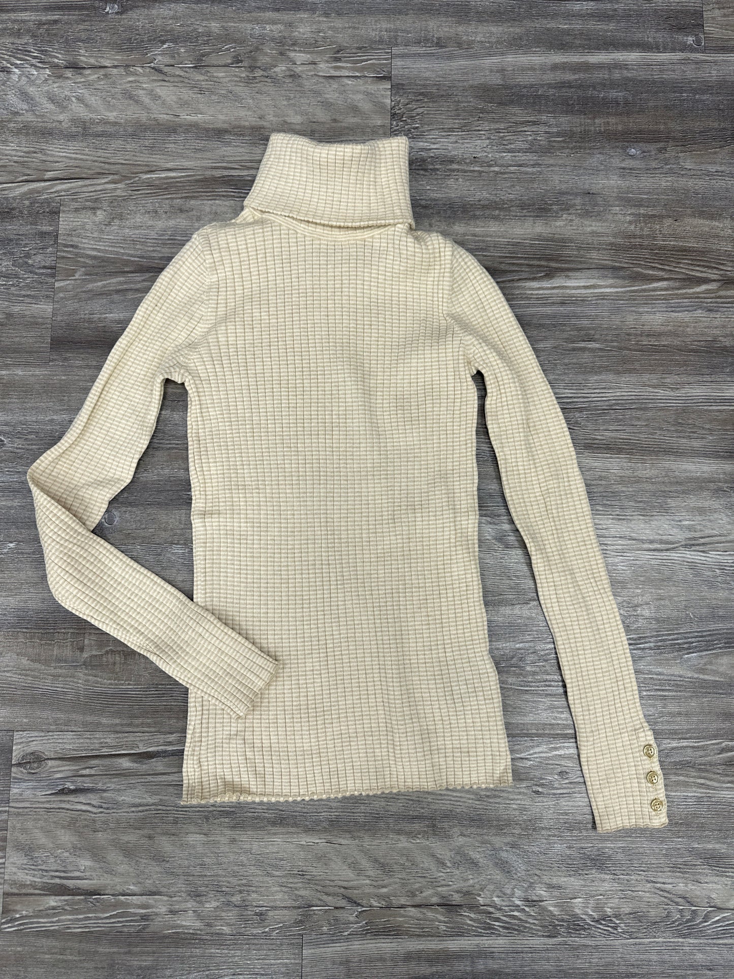Sweater By J Mclaughlin In Tan & White, Size: Xs