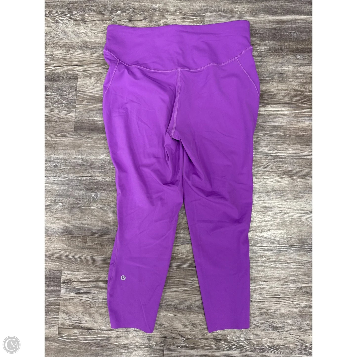 Athletic Leggings By Lululemon In Purple, Size: 12
