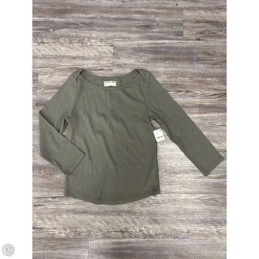 Top Long Sleeve By We The Free In Green, Size: Xl