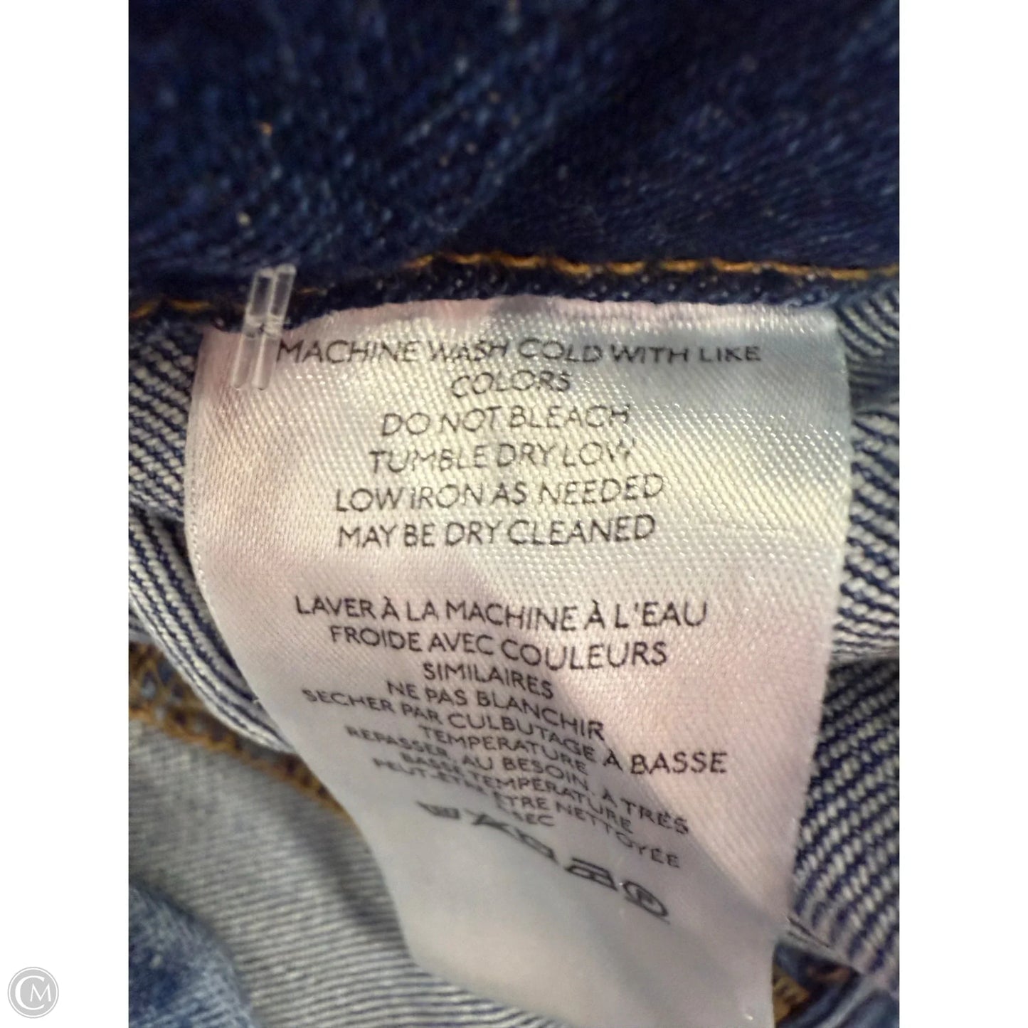 Jeans Wide Leg By Pilcro In Blue Denim, Size: 26