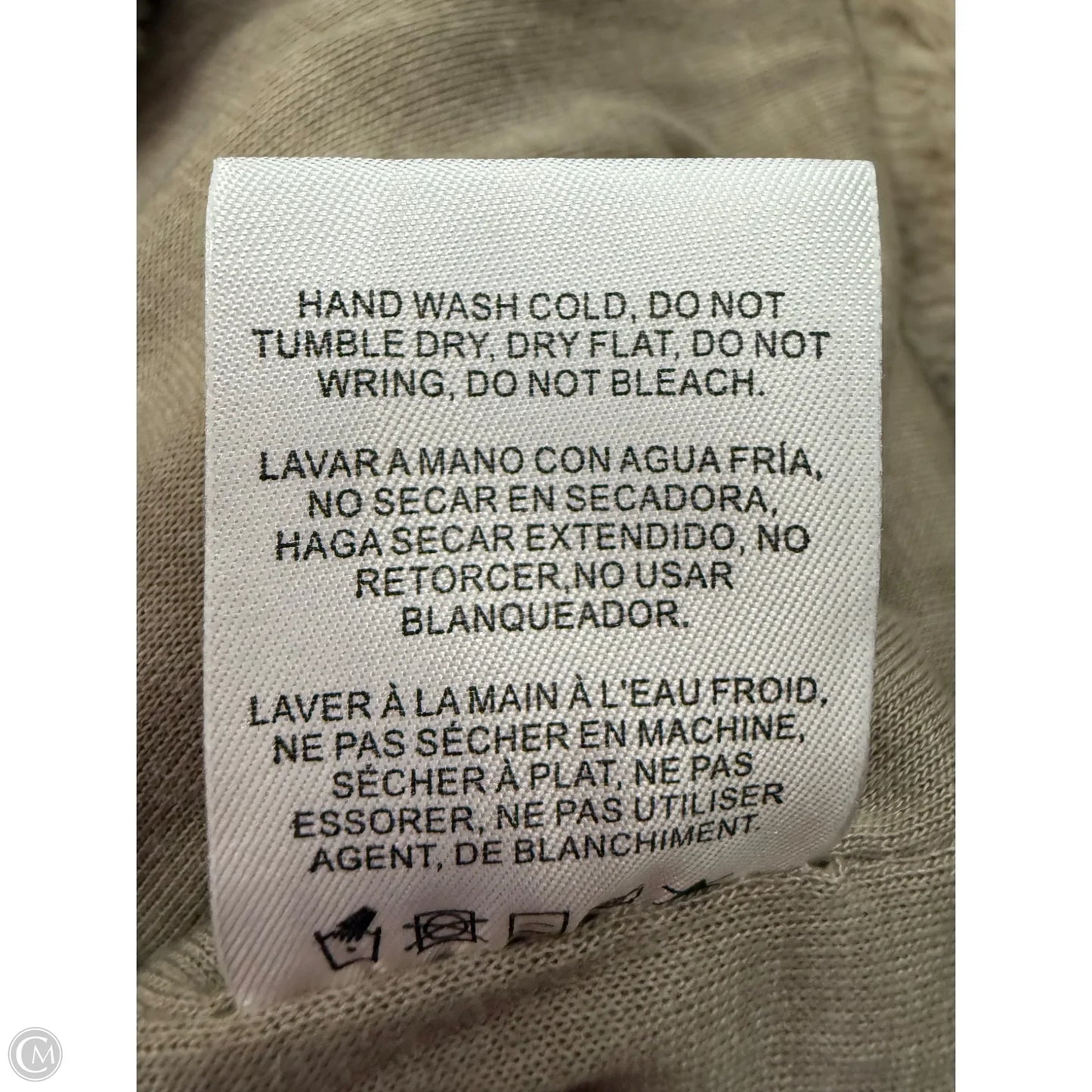 Vest Faux Fur & Sherpa By Thread And Supply In Tan, Size: Xs