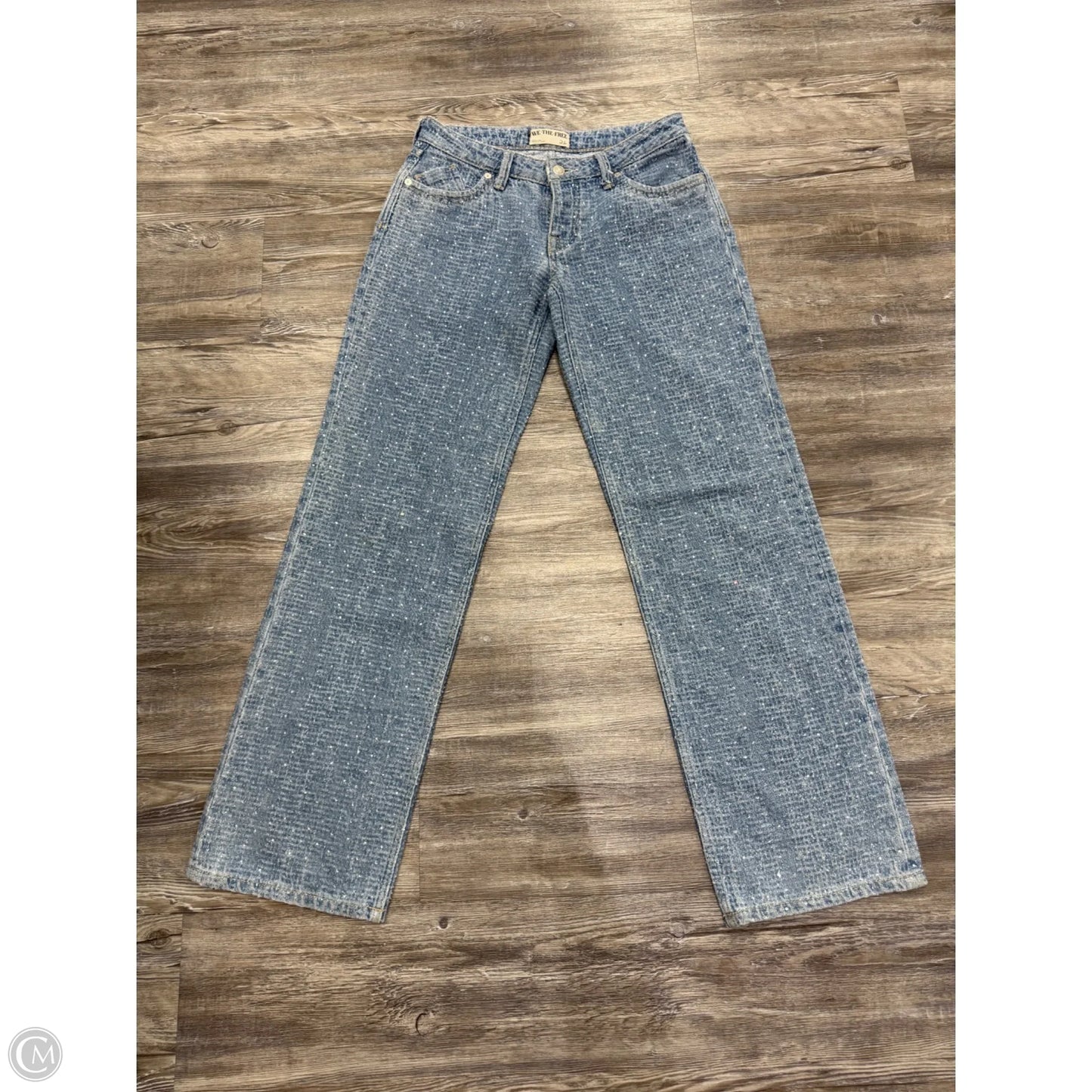 Jeans Straight By We The Free In Blue Denim, Size: 2