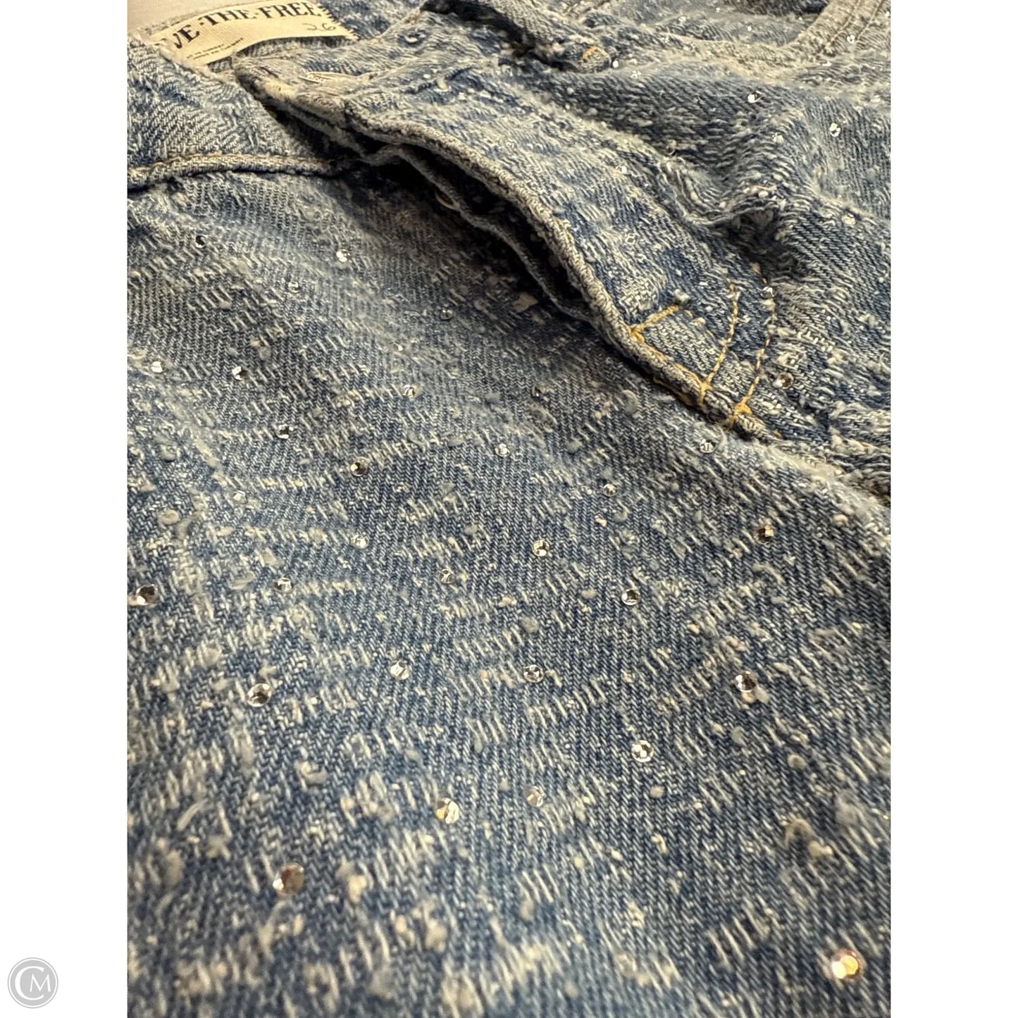 Jeans Straight By We The Free In Blue Denim, Size: 2