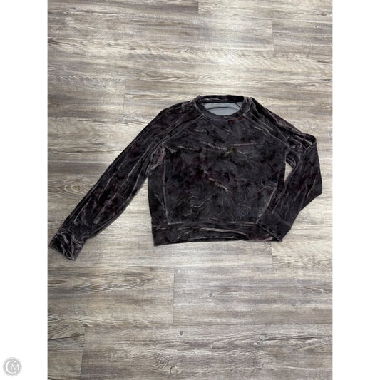 Athletic Sweatshirt Crewneck By Lululemon In Purple, Size: M