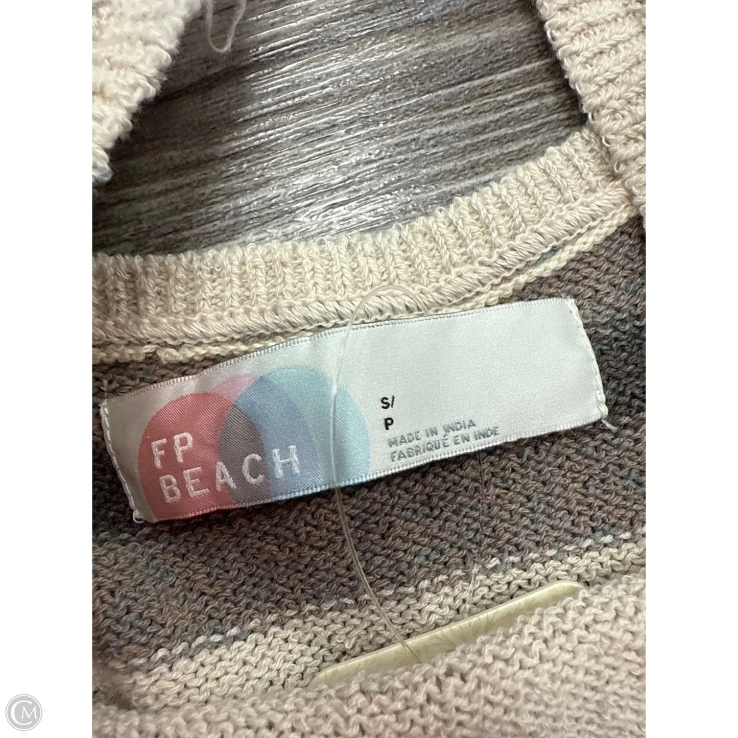 Top Sleeveless By Free People In Striped Pattern, Size: S