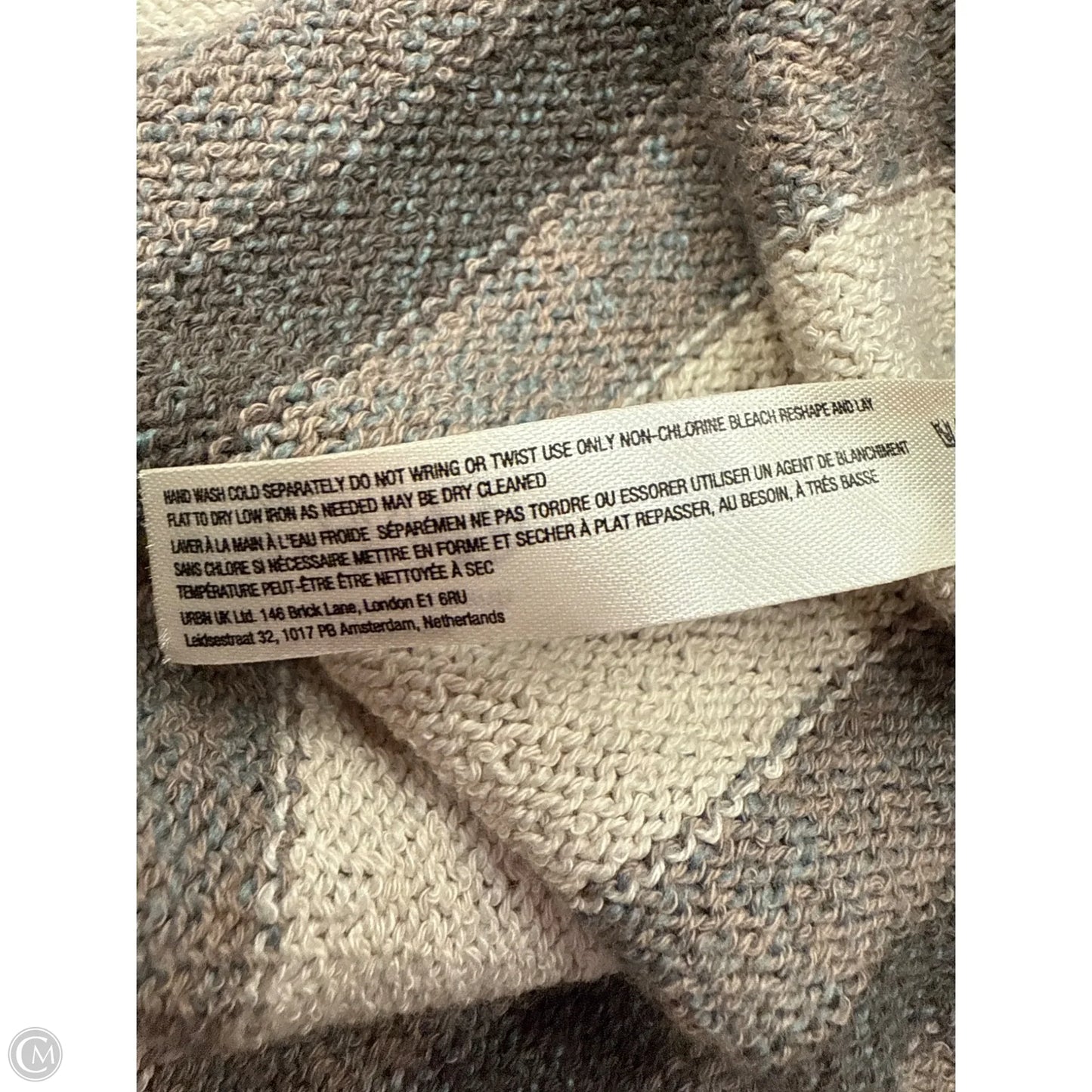 Top Sleeveless By Free People In Striped Pattern, Size: S