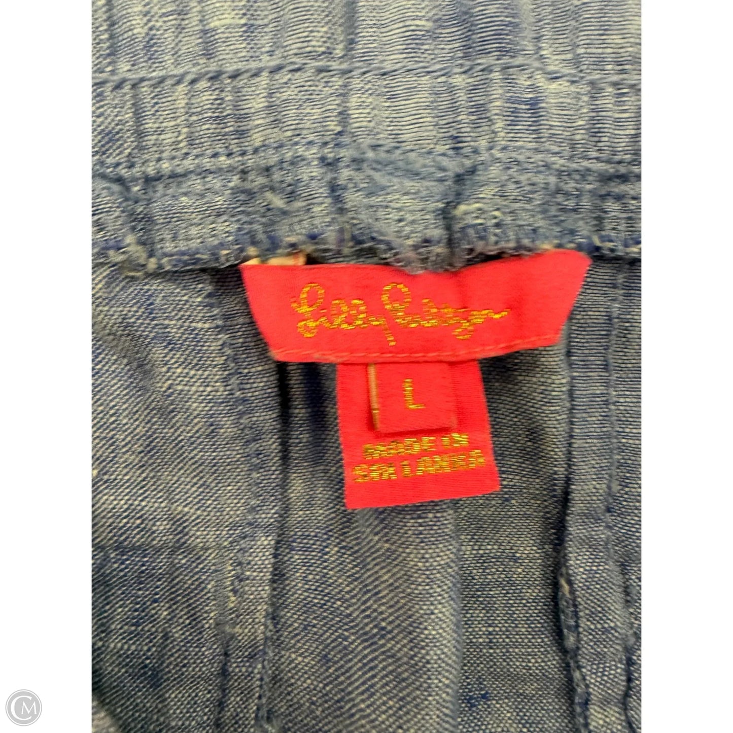 Pants Designer By Lilly Pulitzer In Blue, Size: L