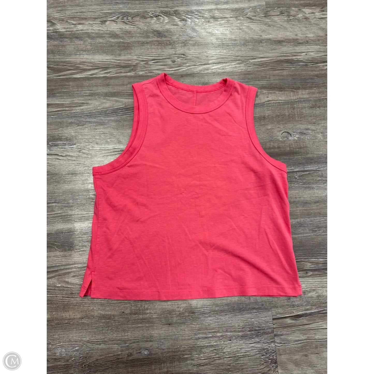Athletic Tank Top By Lululemon In Pink, Size: 8