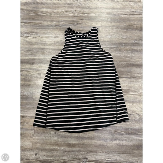 Athletic Tank Top By Lululemon In Striped Pattern, Size: 8