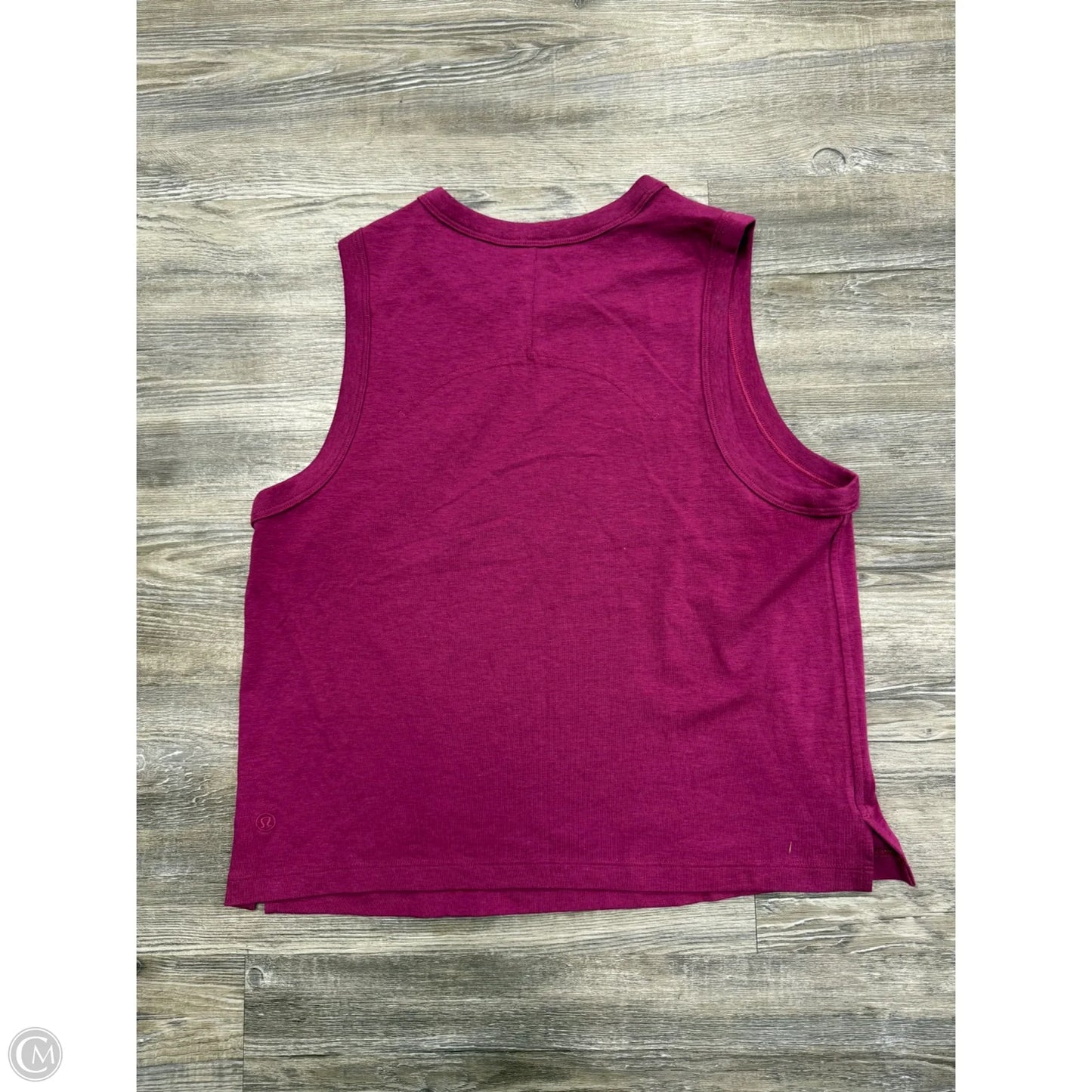 Athletic Tank Top By Lululemon In Purple, Size: 6