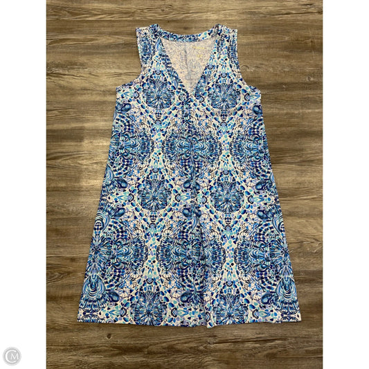 Dress Designer By Lilly Pulitzer In Blue & Purple, Size: S