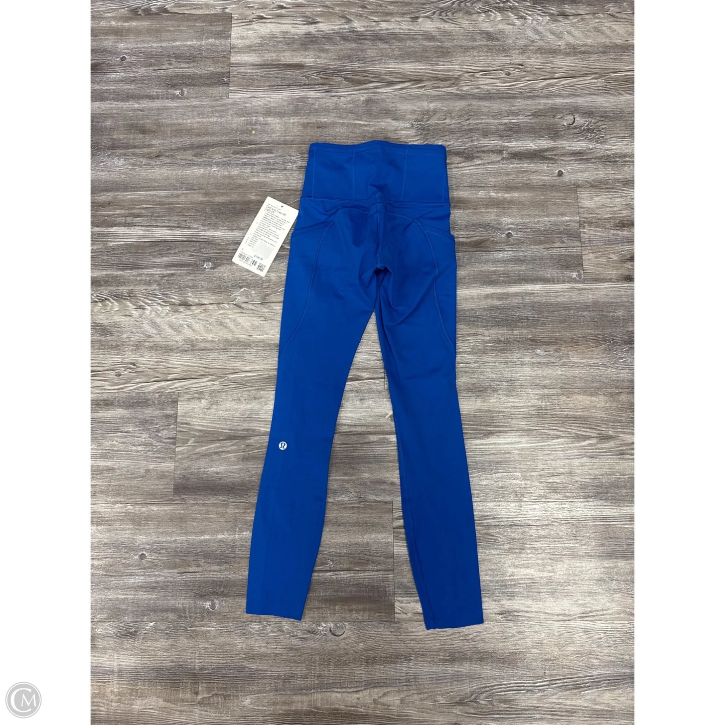 Athletic Leggings By Lululemon In Blue, Size: 0