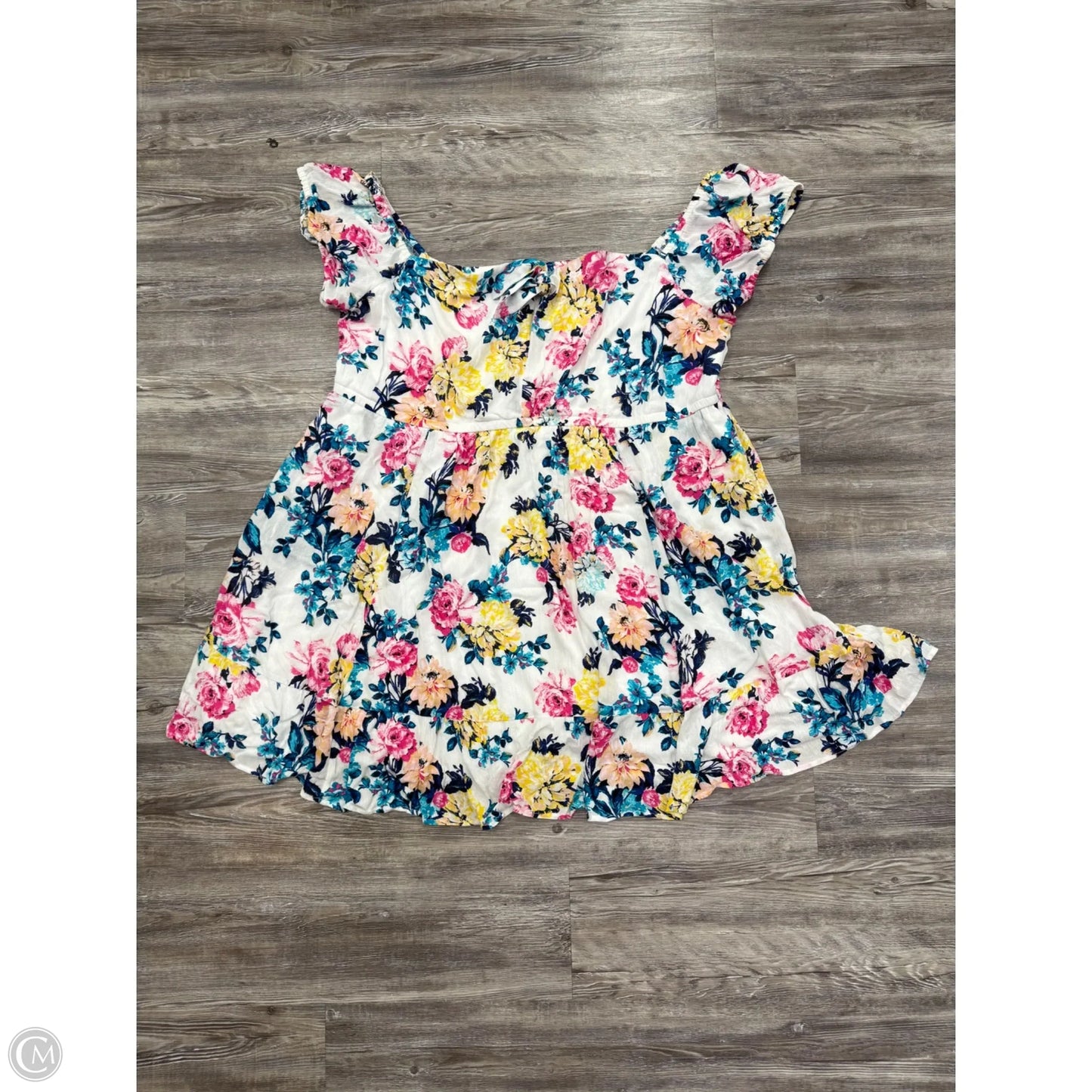 Dress Casual Short By Torrid In Floral Print, Size: 4x