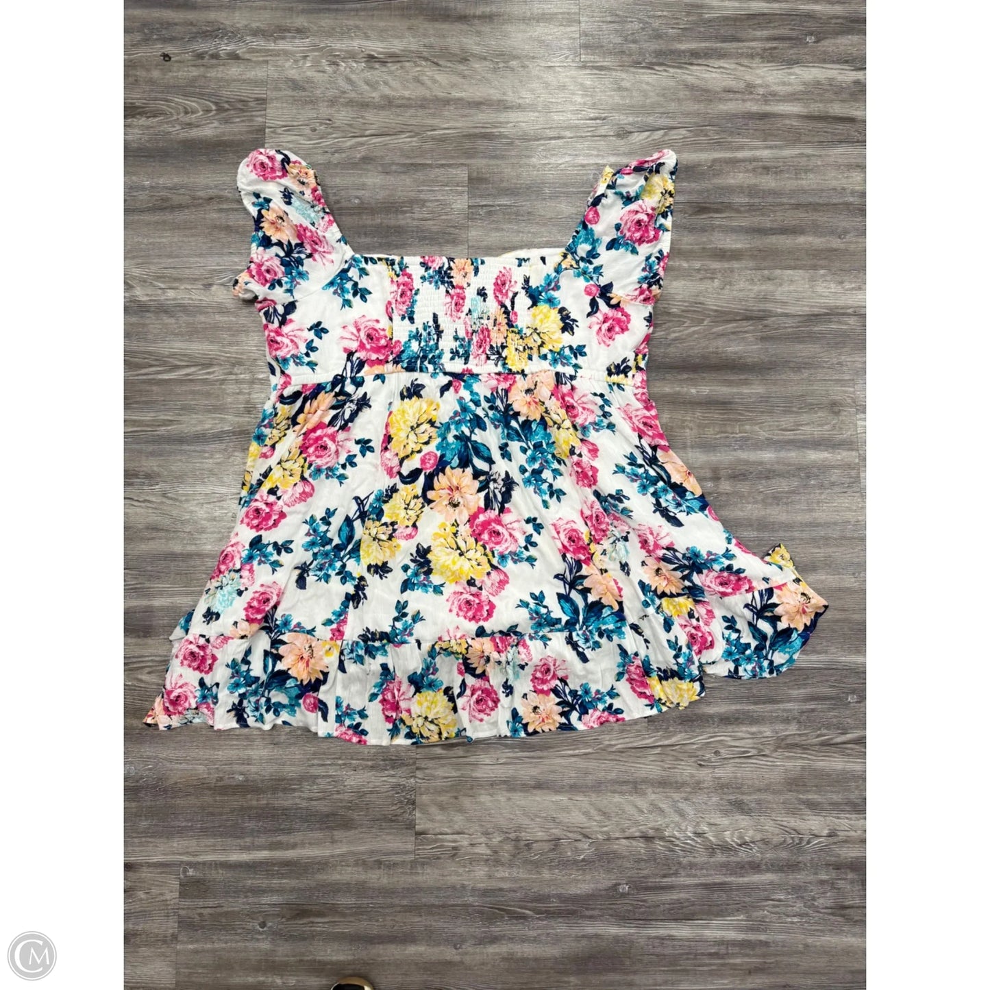 Dress Casual Short By Torrid In Floral Print, Size: 4x