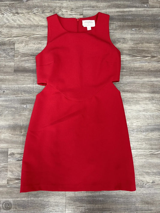 Dress Casual Short By Anthropologie In Red, Size: S