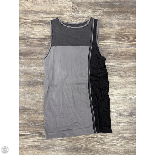 Athletic Tank Top By Athleta In Black & Grey, Size: S