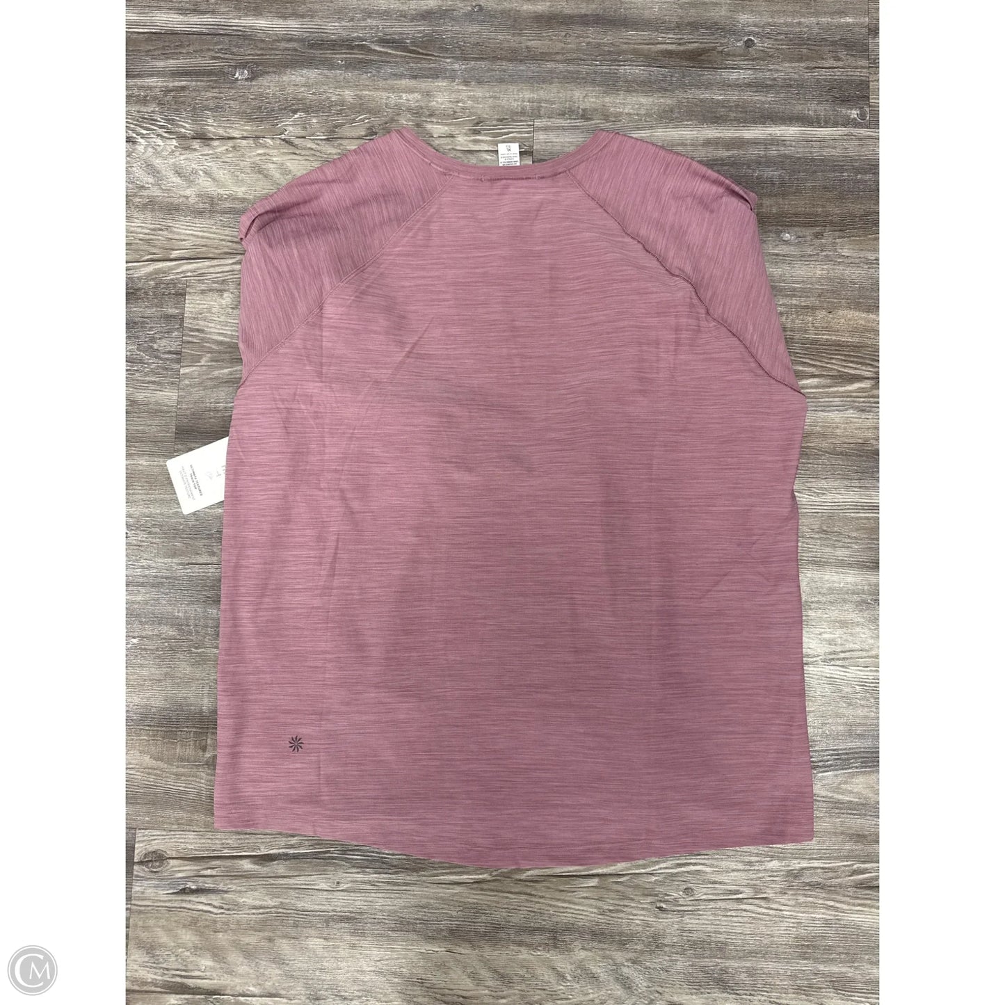 Athletic Top Long Sleeve Crewneck By Athleta In Purple, Size: Xl